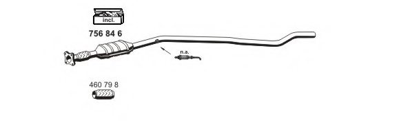 ERNST 230002 Exhaust System